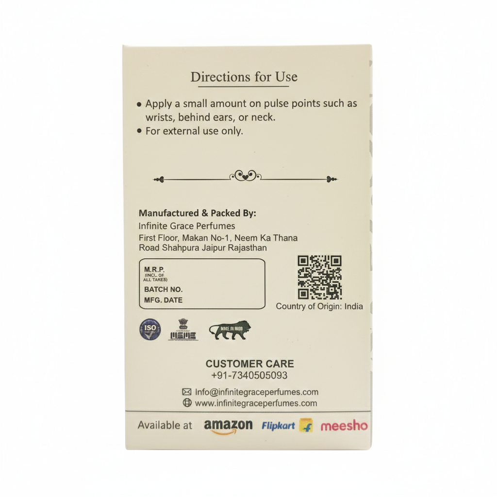 Pakiza Attar – Intense Strong Fragrance | Long Lasting Alcohol Free Attar (6ml) - Image 7